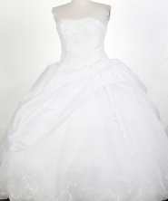 Modest Ball Gown Strapless Floor-length Quinceanera Dress ZQ12426016 