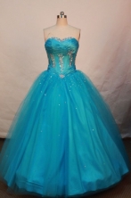 New Ball gown Strapless Floor-length Quinceanera Dresses Style FA-W-195