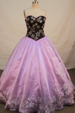 New Ball gown Sweetheart-neck Floor-length Quinceanera Dresses Style FA-W-041