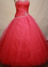 Popular Ball gown Strapless Floor-length Quinceanera Dresses Style FA-W-135