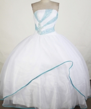 Pretty Ball Gown Strapless Floor-length Quinceanera Dress ZQ12426059