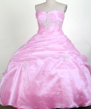 Pretty Ball Gown Sweetheart Floor-length Quinceanera Dress ZQ12426036 