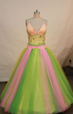 Special ball gown halter top floor-length net colors quinceanera dresses FA-X-50