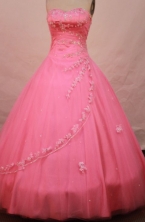 Wonderful Ball gown Strapless Floor-length Quinceanera Dresses Style FA-W-102
