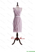 New Arrival Belt Short Prom Dresses for Holiday DBEES249FOR