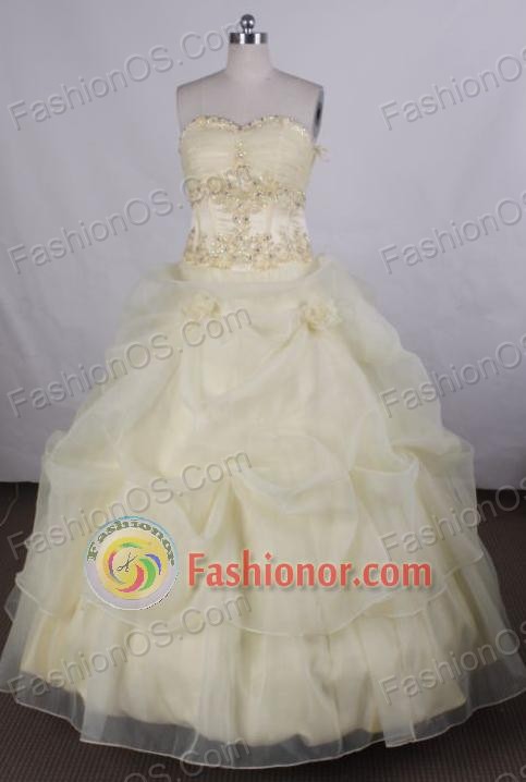 Beautiful Ball gown Sweetheart Floor-length Vintage Quinceanera Dresses Style L42408