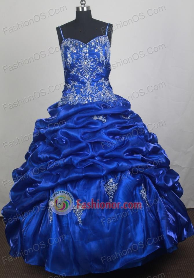 Perfect Ball Gown Straps Floor-length Vintage Quinceanera Dress ZQ12426090