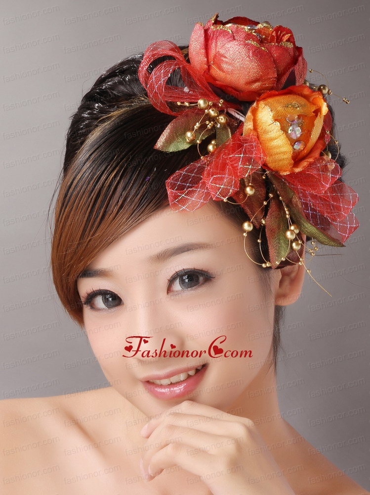 Colorful Vintage Style Wedding Headpieces TH041FOR