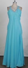 2012 Romantic Empire V- Neck Floor-Length Prom Dresses Style WlX42689