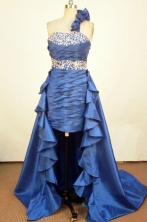 Brand New Short One-shoulder neck Mini-length Beading Prom Dresses Style FA-C-157