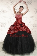 2015 Exclusive Ball Gown Leopard Quinceanera Dresses in Multi Color XFNAO213FOR