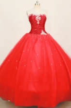 Beautiful A-line Sweetheart-neck Floor-length Quinceanera Dresses Style FA-W-99