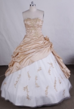 Luxurious Ball gown Sweetheart Floor-length Quinceanera Dresses Style LZ42489