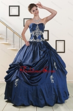 Trendy Sweetheart Quinceanera Gowns with Appliques XFNAO587FOR 
