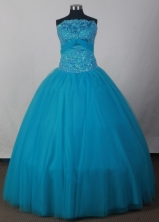 2012 Unique Ball Gown StraplessFloor-Length Quinceanera Dresses Style JP42680