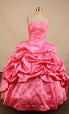 Discount Ball gown Strapless Floor-Length Quinceanera Dresses Style FA-Y-133