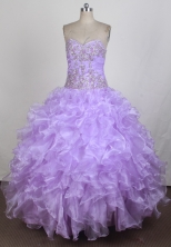 Exquisite Ball Gown Sweetheart Floor-length Quinceanera Dress ZQ12426022