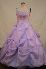 Popular Ball gown Strap Floor-length Quinceanera Dresses Style FA-C-099