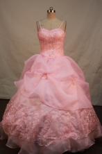 Sweet Ball gown Strap Floor-Length Quinceanera Dresses Style FA-Y-111