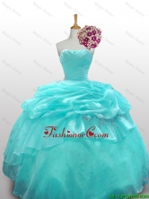 2015 Elegant Quinceanera Prom Dresses with Paillette and Ruffled Layers SWQD010-7FOR