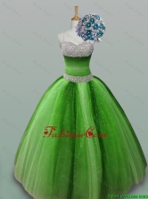 2015 Summer Perfect Spaghetti Straps Quinceanera Prom Dresses with Beading SWQD013-9FOR