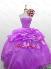 2016 Fall Elegant Quinceanera Prom Dresses with Beading and Paillette SWQD010-9FOR