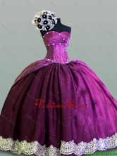 2016 Summer Beautiful Sweetheart Quinceanera Prom Dresses with Lace SWQD004-1FOR