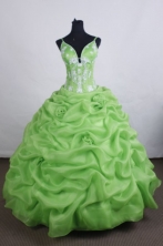Lovely Ball gown Straps Floor-length Quinceanera Dresses Appliques  Style FA-Z-0020