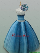 New Arrival 2016 Summer Spaghetti Straps Beaded Quinceanera Prom Dresses in Tulle SWQD013-3FOR