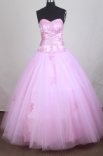 Pretty A-line Sweetheart Floor-length Quinceanera Dress ZQ12426047