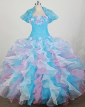 2012 Romantic Ball Gown Strapless Floor-length Qunceanera Dress  Style RQDC011