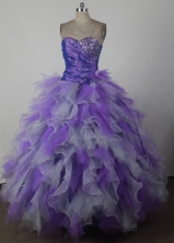 Exclusive Ball Gown Sweetheart Floor-length Quincenera Dresses TD260012
