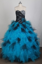 Exquisite Ball gown Sweetheart Floor-length Quinceanera Dresses Style FA-W-r48