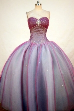 Beautiful Ball Gown Sweetheart-neck Floor-length Quinceanera Dresses Style FA-W-325