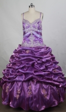 Beautiful Ball gown Strap Floor-length Quinceanera Dresses Style FA-W-r71