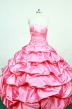 Elegant Ball Gown Sweetheart Floor-length Quinceanera Dresses Appliques Style FA-Z-0216