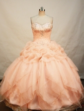 Beautiful Ball gown Sweetheart-neck Floor-length Quinceanera Dresses Style FA-W-222 