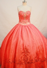 Gorgeous Ball gown Strapless Floor-length Quinceanera Dresses Style FA-W-261