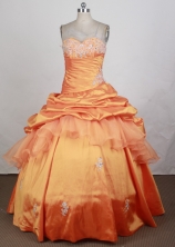 Popular Ball Gown Sweetheart Floor-length Quinceanera Dress LHJ42701
