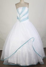 Pretty Ball Gown Strapless Floor-length Quinceanera Dress ZQ12426059