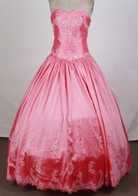 Pretty Ball Gown Sweetheart Floor-length Quinceanera Dress ZQ12426068