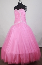 2012 Elegant Ball Gown Sweetheart Floor-Length Quinceanera Dresses Style JP42640