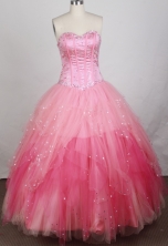 2012 Pretty Ball Gown Sweetheart Neck Floor-Length Quinceanera Dresses Style JP42611