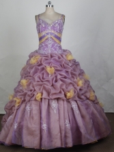 Beautiful Ball gown Strap Floor-length Quinceanera Dresses Style FA-W-r94