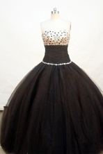 Cheap Ball gown Strapless Floor-length Quinceanera Dresses Style FA-W-231 