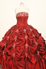 Fashionable Ball gown Strapless Floor-Length Quinceanera Dresses Style FA-Y-69