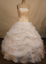 Gorgeous Ball gown Strapless Floor-length Quinceanera Dresses Style FA-C-018
