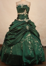 Perfect Ball gown Strapless Floor-length Quinceanera Dresses Style FA-W-410
