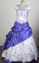 Classical Ball Gown Square Neck Floor-length Quinceanera Dress LZ42613