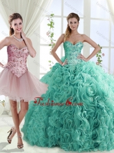 Decent Rolling Flowers Really Puffy Detachable Quinceanera Dresses with BeadingSJQDDT562002AFOR